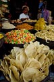 Pastas and more for sale at a Jodhpur market.