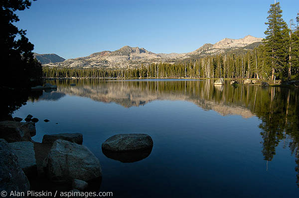 Late afternoon in the Desolation Wilderness near Lake Tahoe.