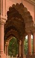 Sculpted arches at the Red Fort in Dehli.