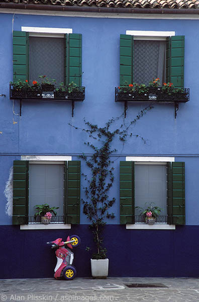 Burano is one of the most colorful towns in Italy.