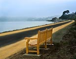 I thought this bench along the Bay in Tiburon makes for a tranquil scene.